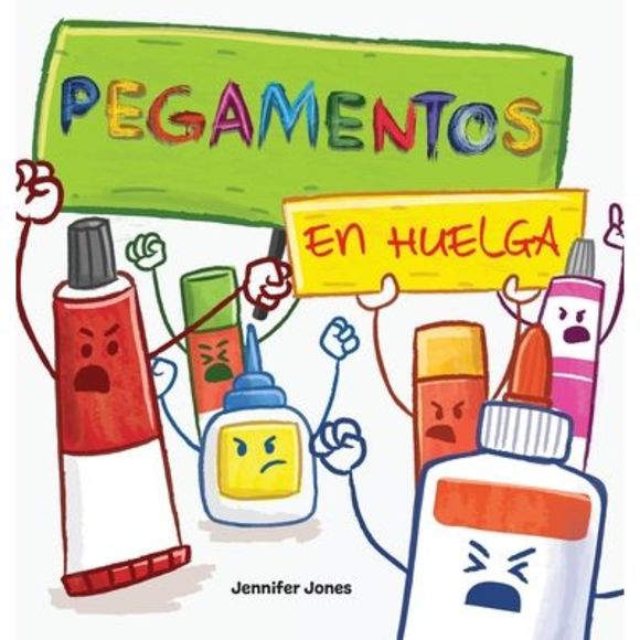 Pegamentos en Huelga: Un libro infantil divertido, con rimas, para leer en voz a - Picture 1 of 1